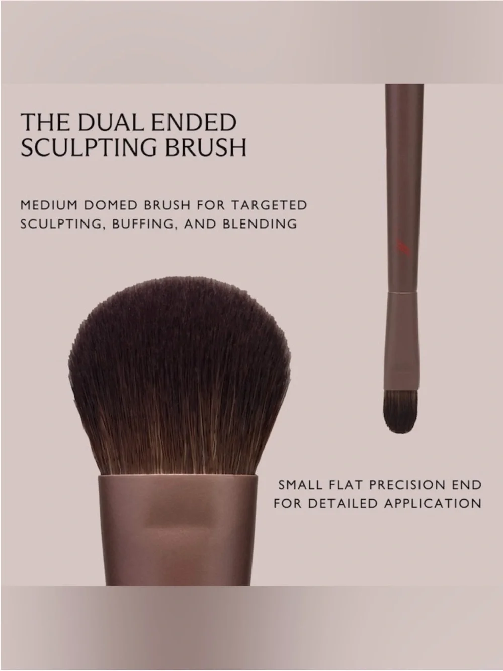 m.ph by Mary Phillips Underpainting Dual-Ended Sculpting Brush NEW